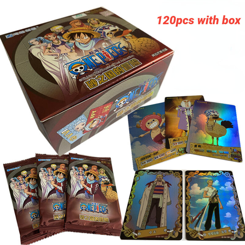 One Piece Deluxe Collection gioco di carte Anime periferiche Character Card Color Rare Collection Card Monkey D. Rufy Roronoa Zoro