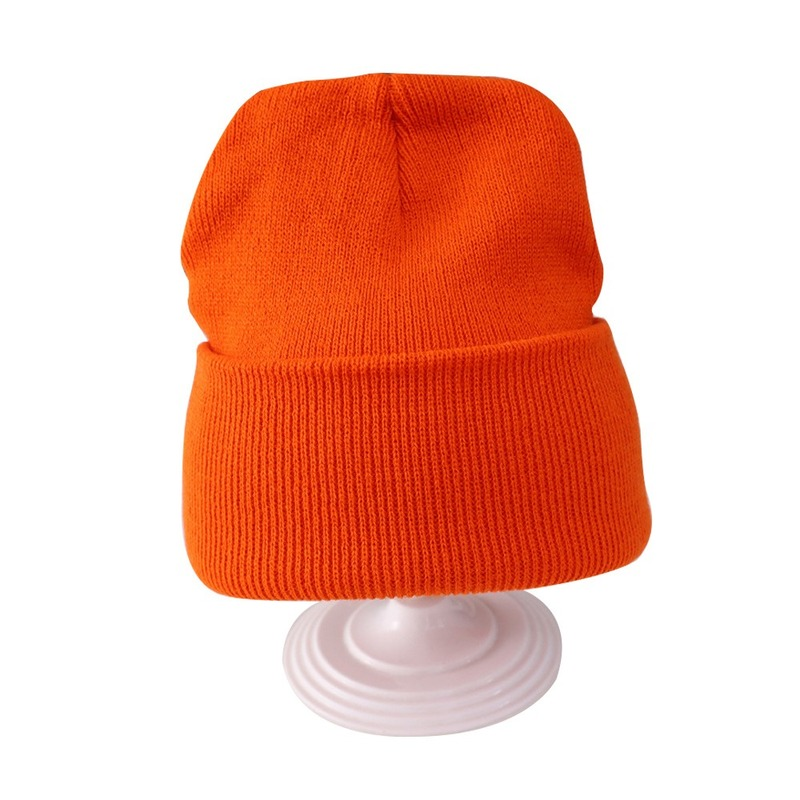 Topi Anak-anak Warna Solid Mode Topi Penutup Telinga Hangat Lembut Katun Bayi Laki-laki Perempuan Balita Topi Beanie Topi Bayi Baru Lahir Rajutan Musim Gugur