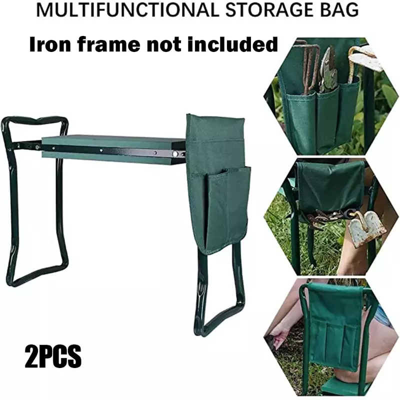 New Portable Tool Bag Garden Kneeler Storage For Kneeling Chair Accessories Multi Bag Only Tool Bag Kneepads Protector