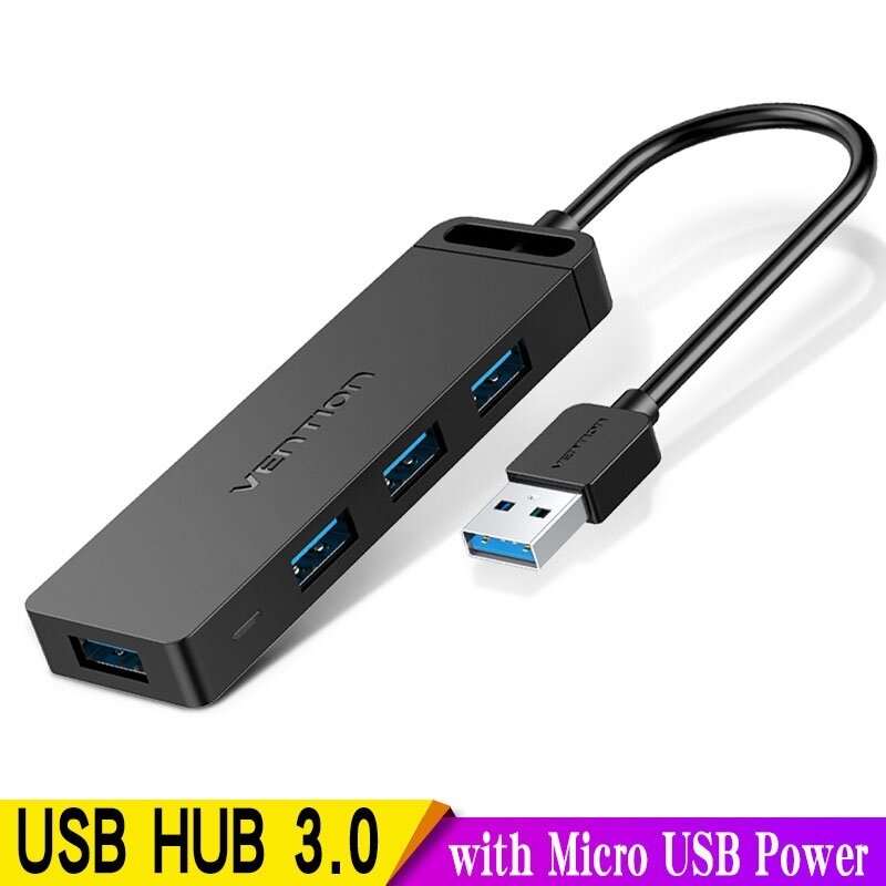 USB 3.0 허브 4 포트 어댑터 멀티 USB 2.0 분배기 Macbook PC 용 고속 OTG 컴퓨터 액세서리 USB Type-C HUB New