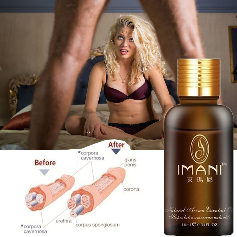 Aceite Esencial para aumento y espesamiento de hombres, aceite esencial para crecimiento, mejora la función Sexual, aceite para agrandar el pene
