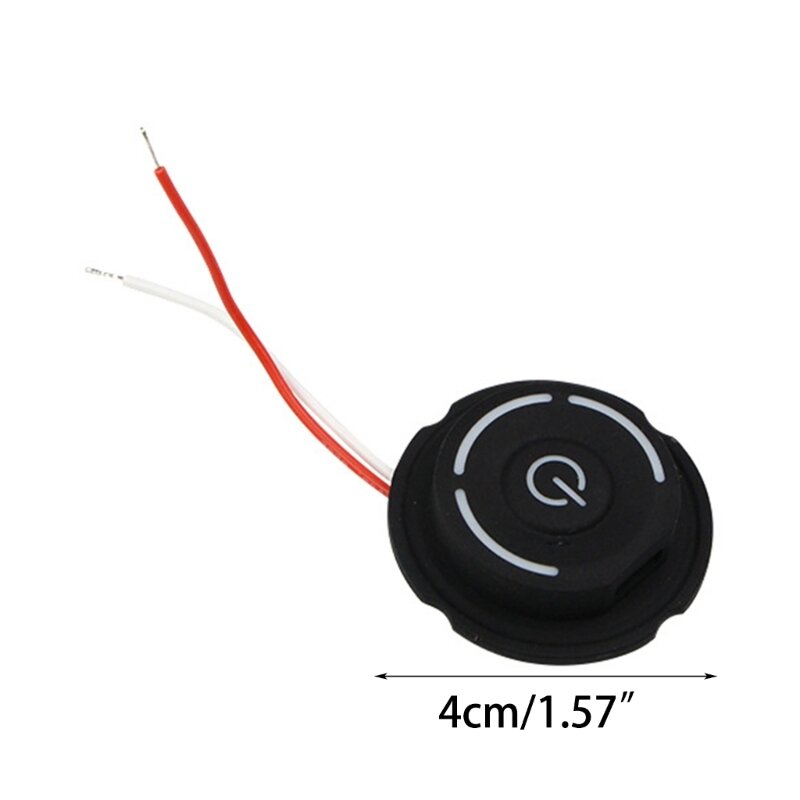 Type-C Integrated Temperature Control Switch Silicone Push Button Switch