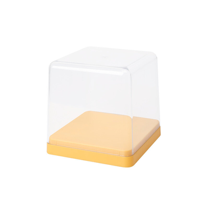 Caixa de armazenamento pequena caixa de armazenamento caixa de mão escritório brinquedo acrílico estável à prova de poeira de alta definição transparente armário de exibição de armazenamento