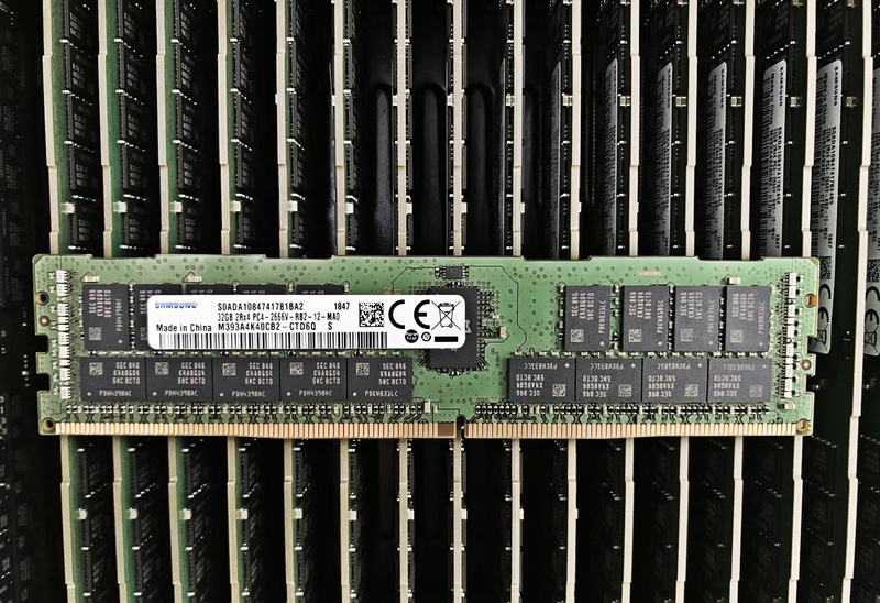 RAM ใช้กับ Dell SNP2WMMMC/32G หน่วยความจำเซิร์ฟเวอร์32GB 2RX4 PC4-2666V RDIMM REG