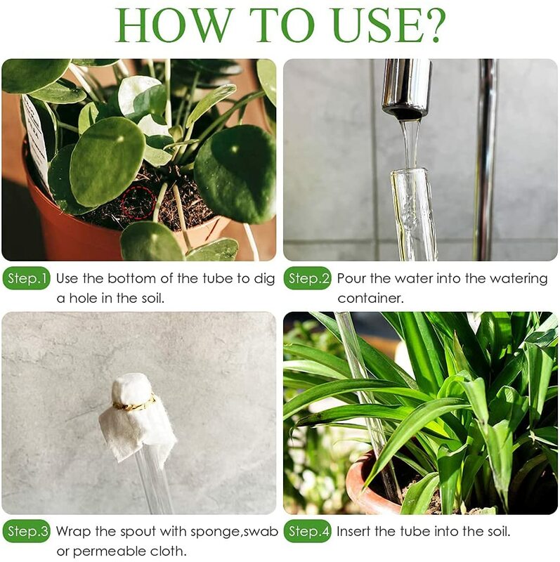 Auto Drip Irrigation System Automatic Watering Plants Flower Indoor Gardening Household Waterer Bottle Greenhouse Home Garden
