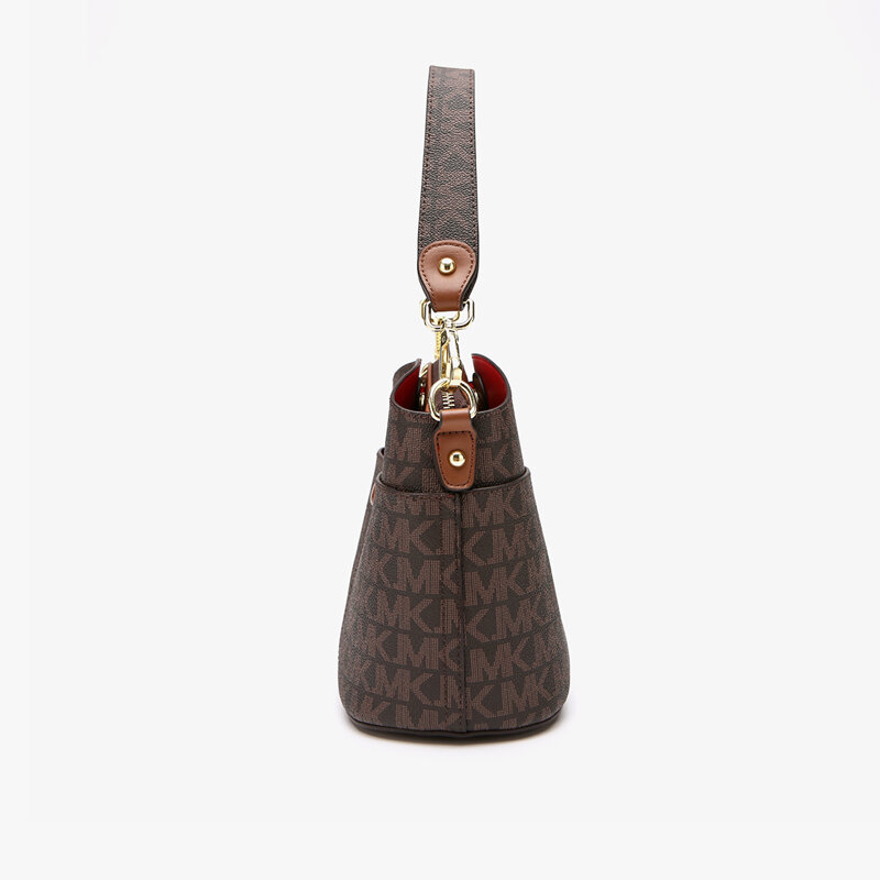 Borsa di design borse di lusso a secchiello di grande capacità di marca borse da donna in vera pelle da trekking sac femme multifunzionale
