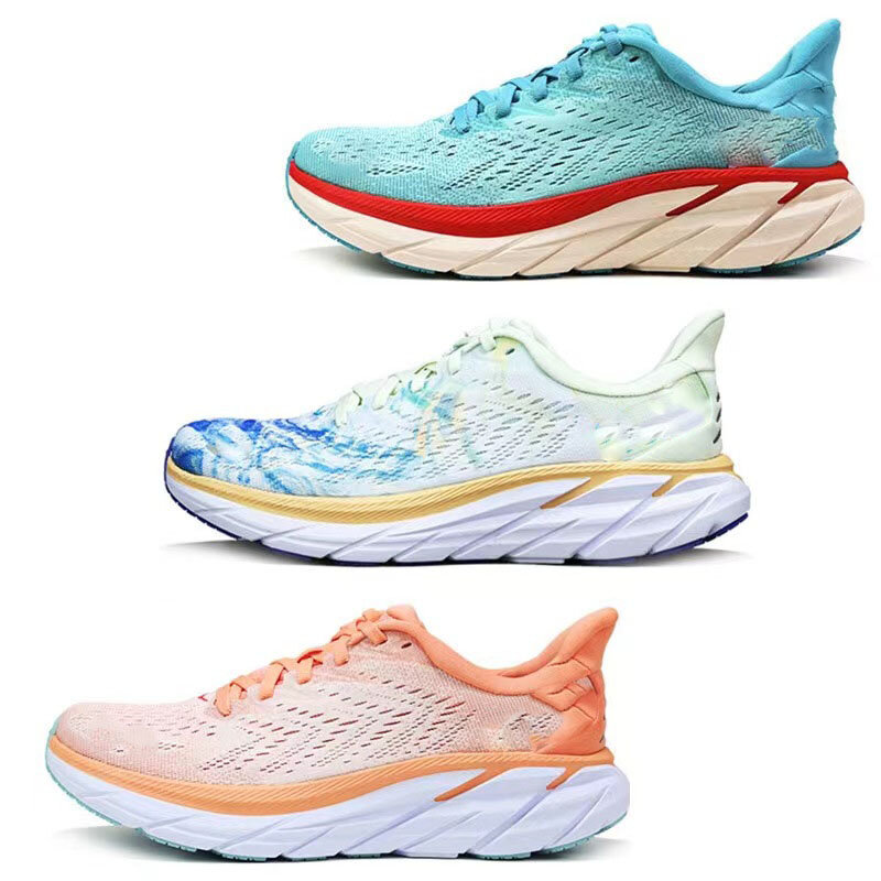 Zapatillas de correr de maratón para hombre y mujer, zapatos deportivos de malla con amortiguación, duraderos, transpirables y antideslizantes, tenis para exteriores
