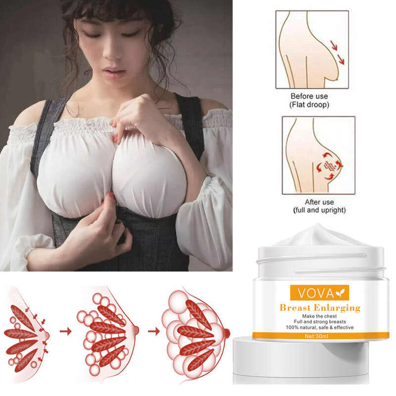 Bust Up Cream Breast Enhancement Cream Breast Creams Promote Female Hormones Bust Fast Growth Boobs Firming Chest Care 30ml