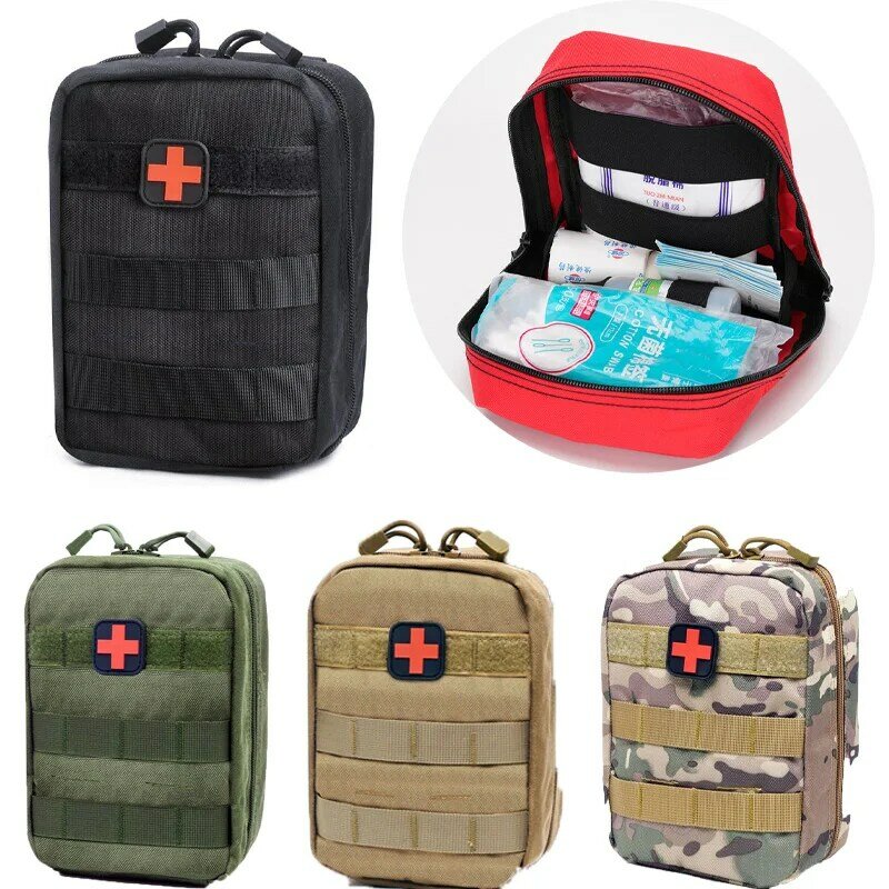 summer Outdoor Tactical Waist Bag Military Quick Release First Aid Kit Medical Camping Hunting Accessories Pack Outdoor Survival