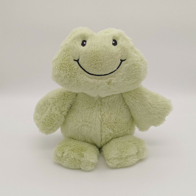 Juguete de peluche lindo muñeco de rana sonriente juguete de felpa Rana curativa para dormir con temporada de graduación para enviar regalos lindos a amigos de compañeros de clase