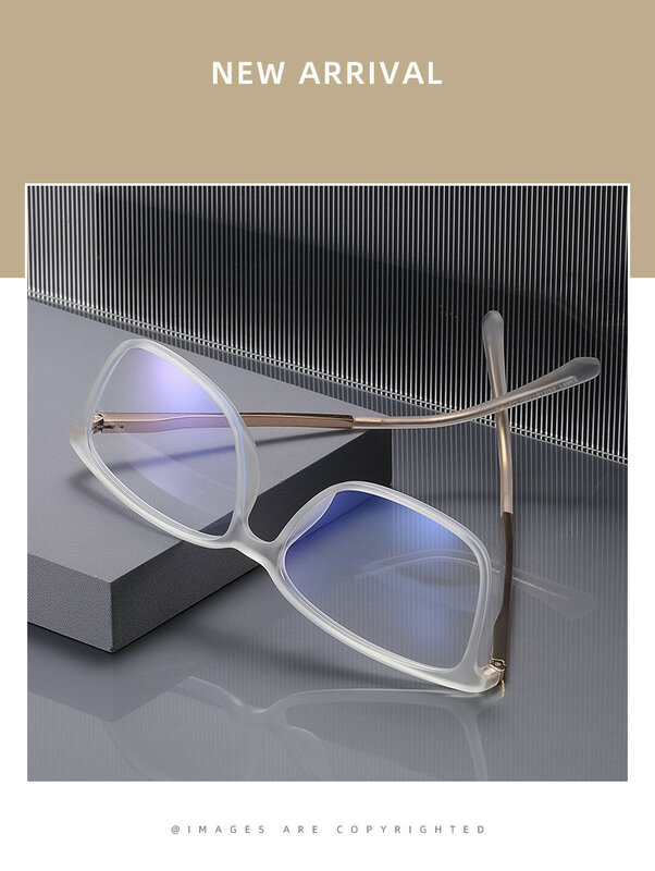 Chashma نظارات الرجال وصفة طبية نظارات TR 90 الربيع المفصلي إطار شفاف خفيفة الوزن مكافحة الأزرق راي نظارات النساء