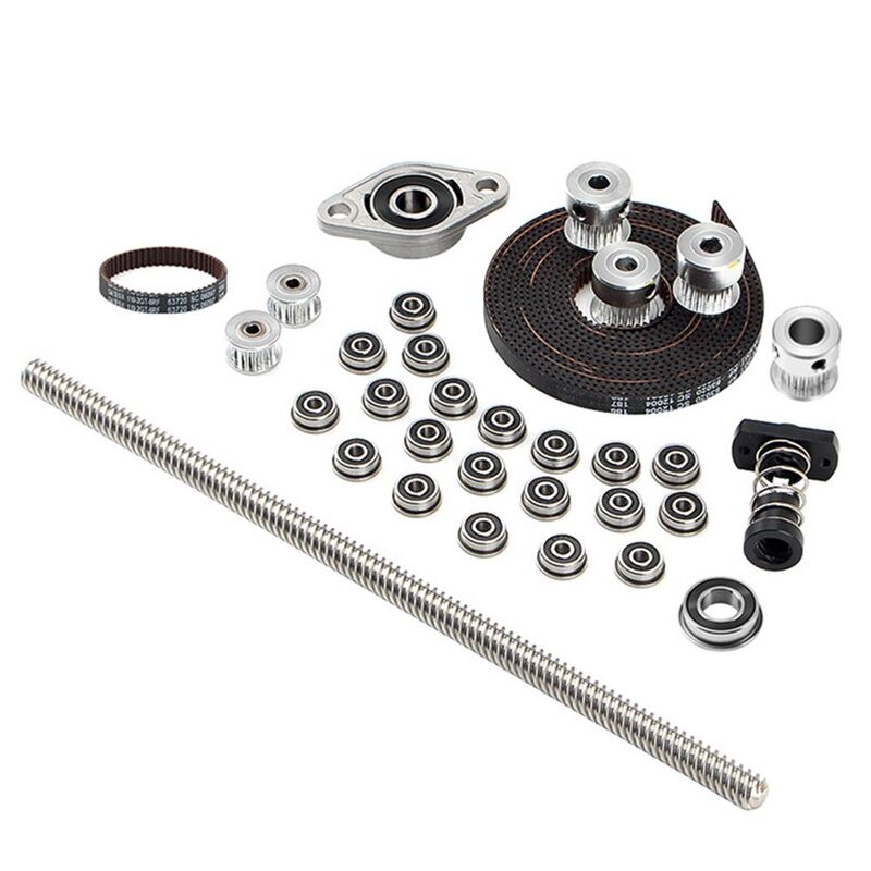 3D Printer Accessories 3D Printer Parts Belt Drive Kit Synchronous Pulley T8 Lead Screw GT2 PulleyFor Voron V0