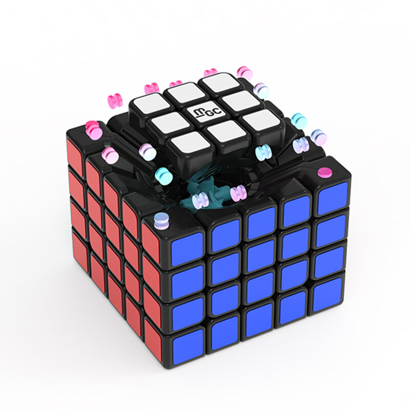 Магнитный куб YJ MGC 5 5x5 скоростной MGC 5 м 5x5x5 пазл Yongjun профессиональный, антистресс, игрушки-головоломки, для игры, детские подарки