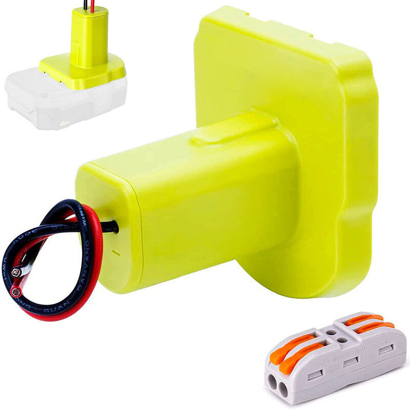 Adaptateur de batterie Portable isolé, connecteur de batterie pour Ryobi 18V, P189 P190 P191- P192 PBP002-PBP005 PBP193-P195