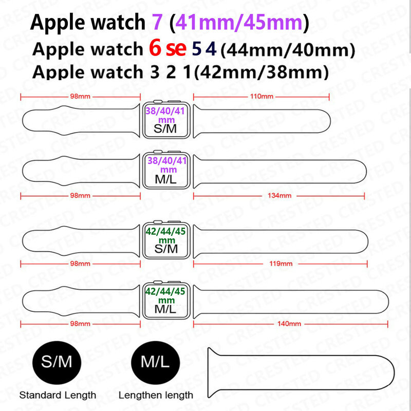 Pulseira de silicone para apple faixa de relógio 44mm 40mm 42mm 38mm 44 45mm 3 4 5 6 se correa pulseira iwatch série 7 45mm 41mm