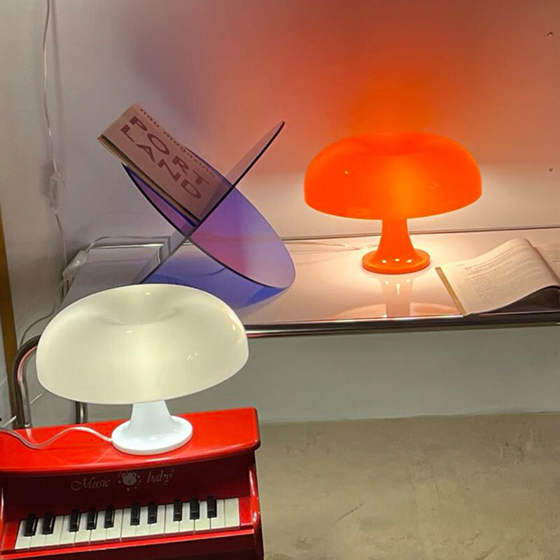 Led เห็ดโคมไฟสำหรับข้างเตียงห้องนั่งเล่นตกแต่งอิตาลี Designer โคมไฟโมเดิร์น Minimalist ไฟโต๊ะ