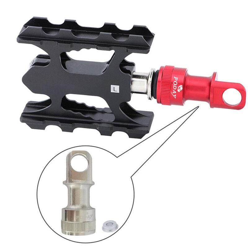 Quick Release Base Buckle Holder Fast Pedal Portable for Foldable Bike Mounting Seat Repalcement Parts