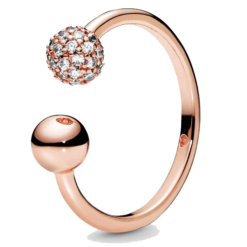 Nieuwe 925 Sterling Zilveren Pandora Ring Snake Oceaan Frosty Daisy Clover Bloem Kroon Vrijheid Delicate Hart Ring Voor Vrouwen Sieraden