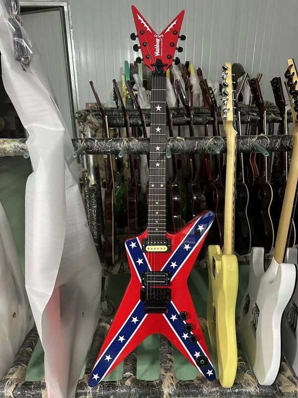Dean Dimebag Darrell gitara elektryczna klon falisty top gorąca sprzedaż