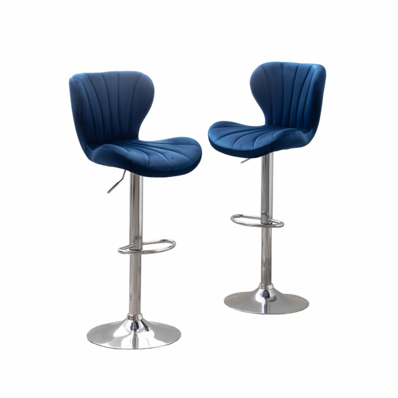 Furniture Ellston Adjustable Swivel Barstool - Set of 2  Counter Stool  Bar Stool  Chair