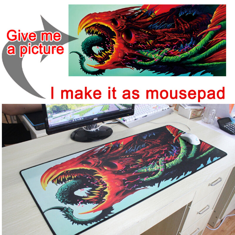 Alfombrilla de ratón con diseño de paisaje de Anime japonés, alfombrilla de ratón de gran tamaño para decoración de escritorio, 40x90/30x80