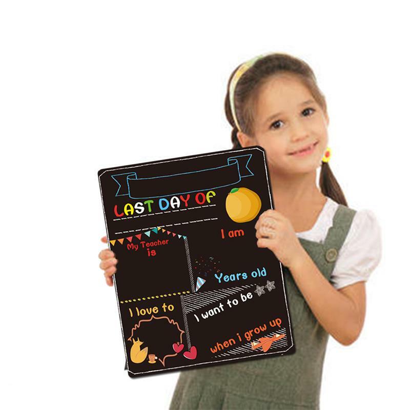 ขนาดเล็ก Chalkboards ปฏิบัติข้อความนักเรียนการศึกษาเครื่องมือตกแต่งกระดานดำสำหรับสำนักงาน