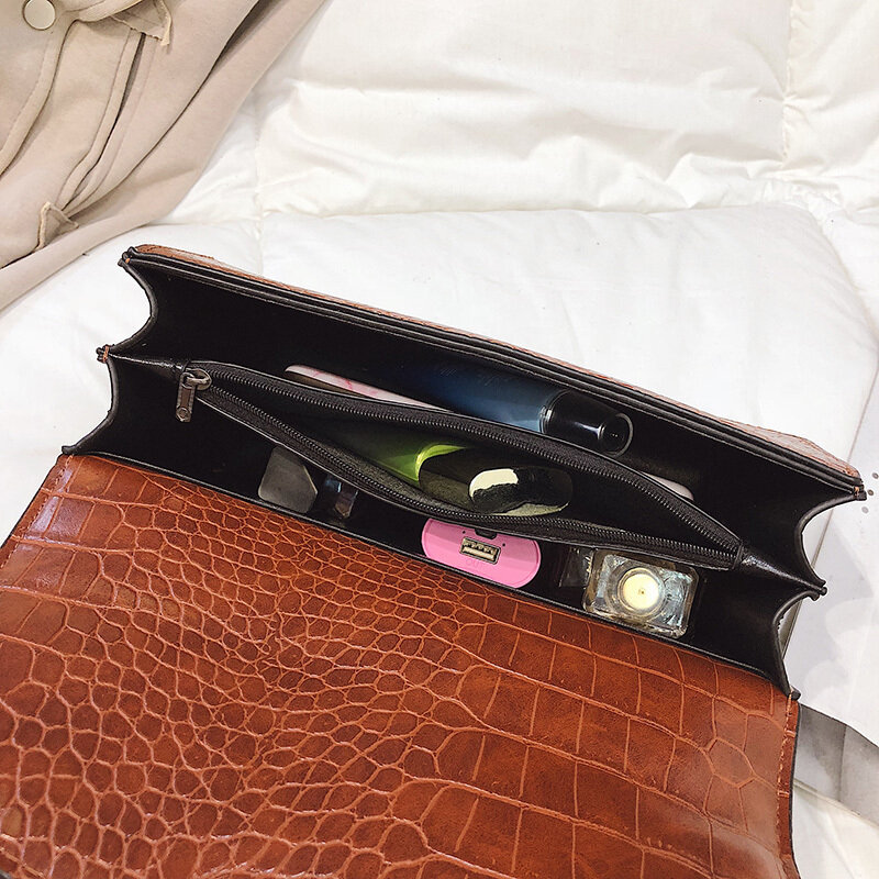 حقائب النساء الفاخرة أعلى جودة بولي Leather جلد المرأة مصمم العلامة التجارية حقيبة الكتف Crossbody والمحافظ سلسلة الإناث حقيبة ساعي
