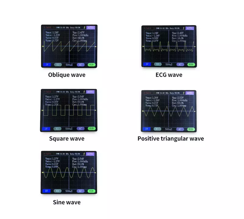 Oscilloscope numérique de poche DSO FNIRSI-150, 1msa/s, 200KHz, Support de bande passante analogique 80KHz, PWM et mise à jour du micrologiciel