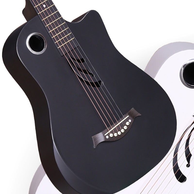 Дорожный комплект для акустической гитары Telecaster, гитара с полым корпусом, джазовая Классическая уникальная басовая гитара, акустическая гитара