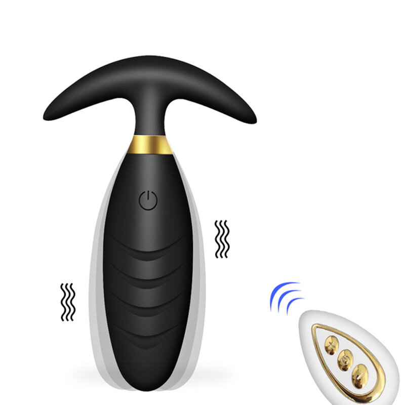 Vibratore Plug anale per uomo Plug anale remoto senza fili per stimolatore Dildo Gay giocattolo del sesso per massaggiatore prostatico maschile adulto