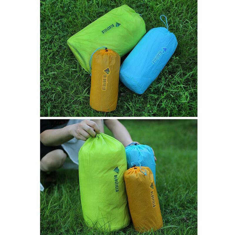 Sacos de almacenamiento impermeables con cordón, bolsa seca ligera para acampar al aire libre, canoa, senderismo, Rafting, Playa