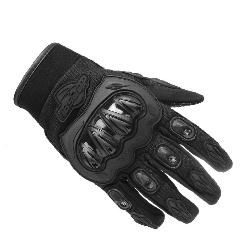 Guanti da moto guanti da corsa traspiranti con dita intere protezione per sport all'aria aperta accessori per l'equitazione guanti da Cross Dirt Bike