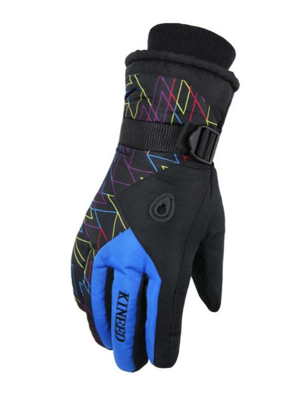 2021 Men And Women Outdoor Cycling Ski Warm Gloves Adjustable Windproof And Waterproof Mountaineering Couple Gloves