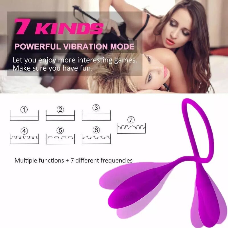 Lesbian 7 Speeds Vibrator Double Head Egg Bullet Dildo Vibrator Anal Butt Plug Massager Adult Sex Toy For Couples Lesbian Toys