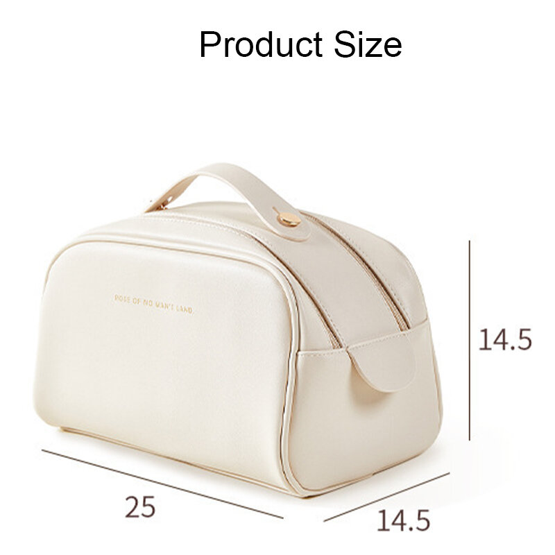 2023 nuova borsa per il trucco grande borsa per cosmetici in pelle per le donne Kit da toilette borse custodia per il trucco custodia per cosmetici da viaggio per donna