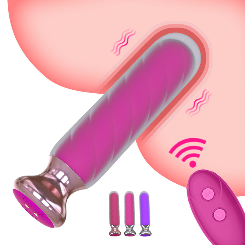 Vibrador Vaginal de silicona doble para mujer, tapón Anal, Juguetes sexuales para adultos, 18 parejas