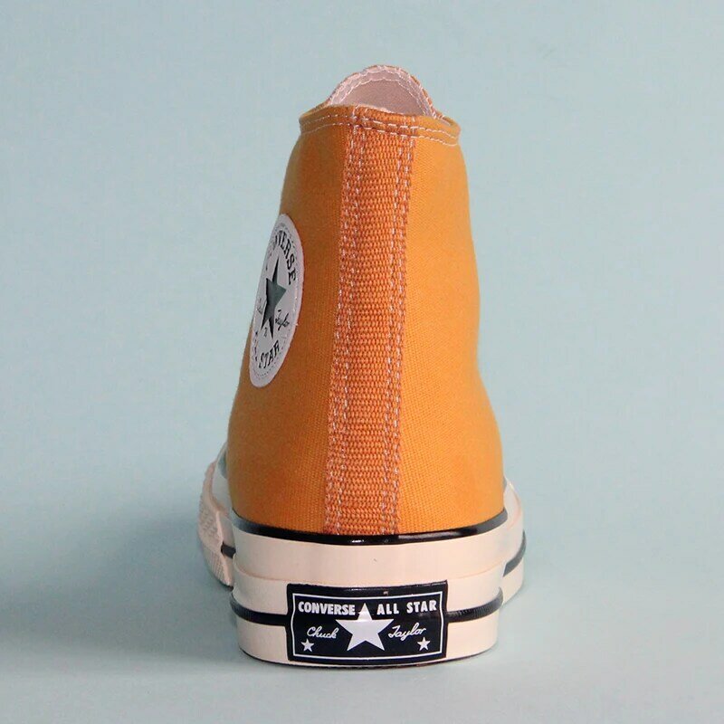 Новинка, кроссовки Converse CHUCK 70 в стиле ретро 1970S, оригинальная обувь all star, унисекс, желтые кроссовки для скейтбординга, 162054C