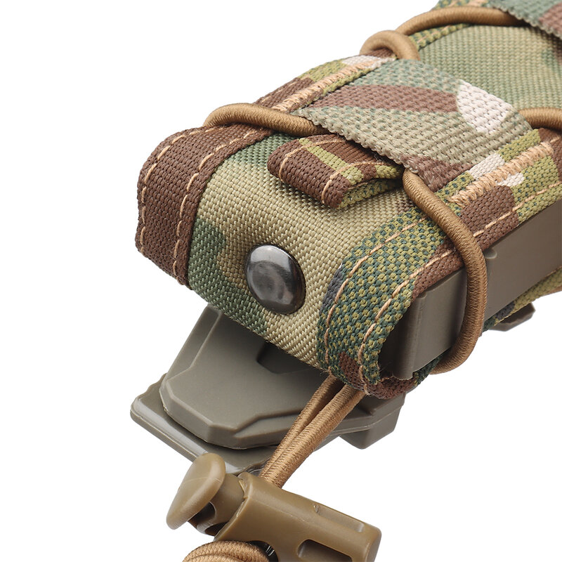Тактическая Сумка для магазина, 9 мм, одинарная Магнитная сумка для пистолета, облегченная модульная система переноски, чехол для фонарика, держатель для охотничьего ножа, чехол для стрельбы, страйкбола