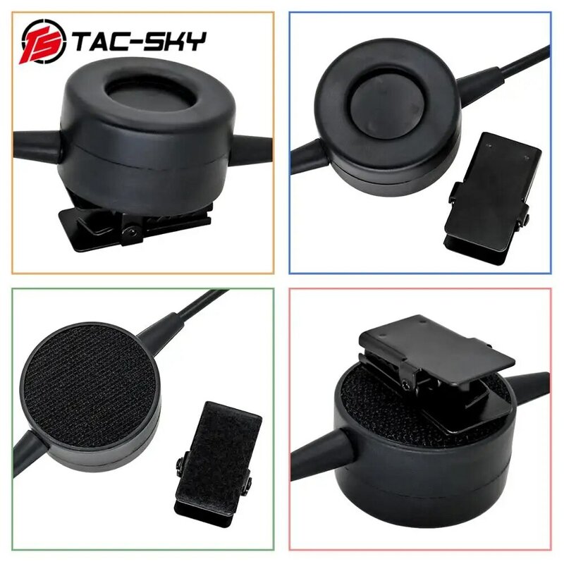 TS TAC-SKY 6 Broches Militaires PTT TCI PTT pour UN/RPC 148152152A Talkie-walkie Factice Cas Modèle Virtuel
