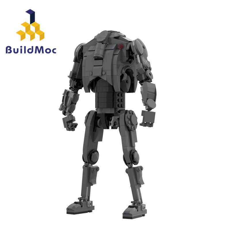 MOC 공간은 벽돌 슈퍼 전투 로봇 B2 빌딩 블록 세트 파괴자 전투기 기계 팔 메카 완구 어린이 선물 용품