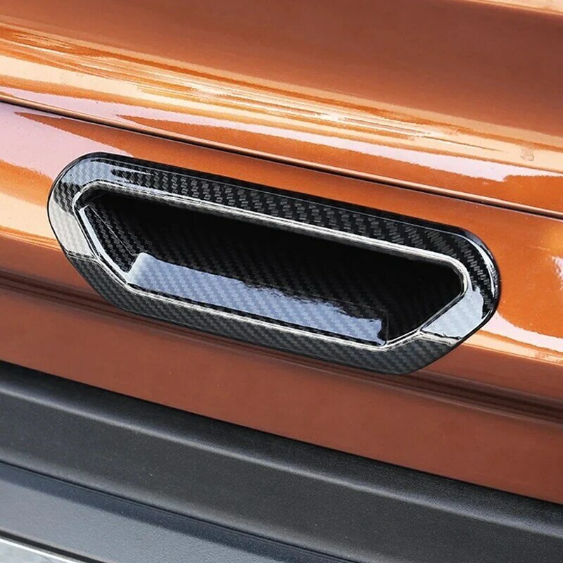 Tylna klapa samochodu miska z uchwytem naklejka na pokrywę dekoracja zewnętrzna akcesoria stylizacja samochodu Ford Kuga Escape 2013-2017
