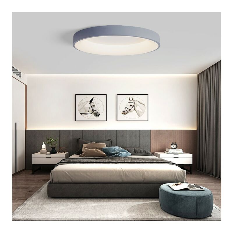 Plafonnier Led suspendu au design moderne, luminaire décoratif d'intérieur, idéal pour une chambre à coucher, une cuisine, un couloir, un salon, une salle à manger ou un hôtel