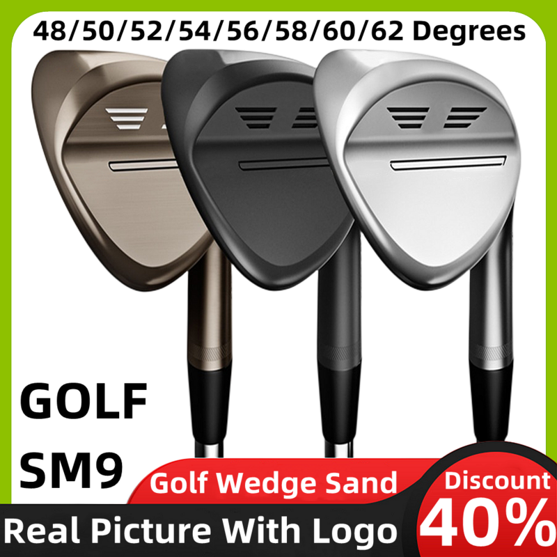 new pattern golf irons Sm9 Golf Wedge 48/50/52/54/56/58/60/62Degree Steel golf irons Super spin Championship