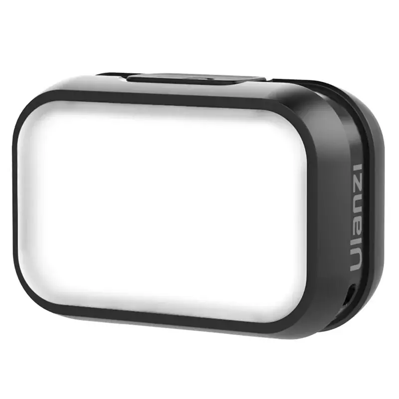 Ulanzi VL28 6500K Ultra Mini ชาร์จไฟ LED ปรับ Vlog สำหรับ Youtube Selfie Live Type-C ชาร์จไฟ