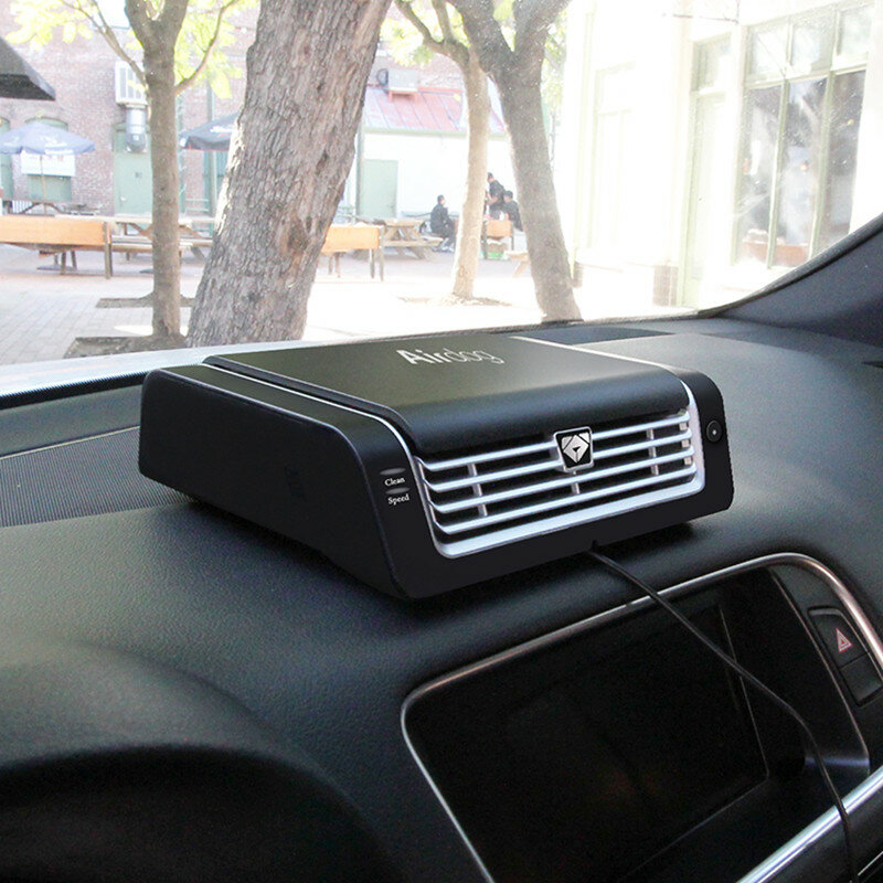 Airdog-purificador de aire portátil para coche, potente e inteligente, ionizador, tecnología TPA, humo de cigarrillo