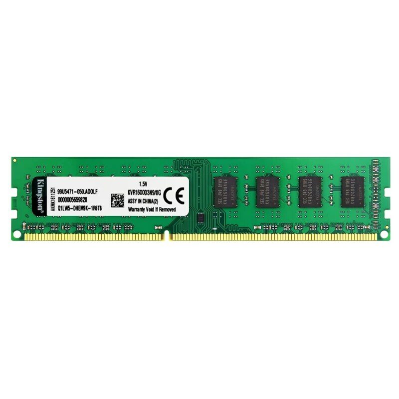Kingston Memori PC RAM Memora Modul Komputer Desktop PC2 DDR2 2GB 800 DDR3 4GB 8GB 1333 1600 DDR4 2400 2666 3200Mhz 16GB RAM