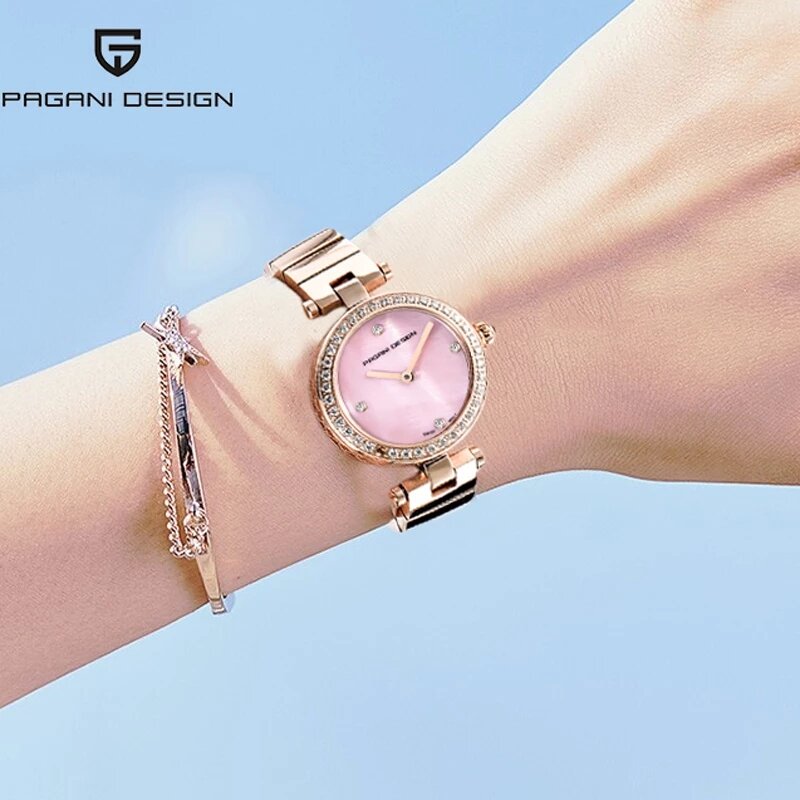 PAGANI – montre de luxe pour femmes, élégante, en diamant, miroir saphir, étanche, nouvelle collection 2022