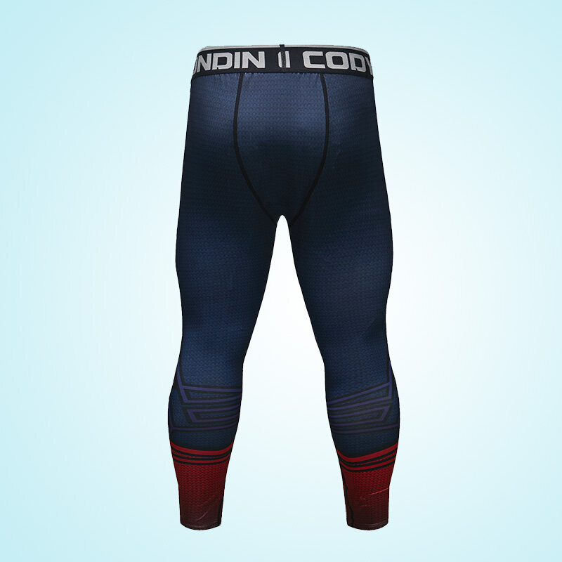 Cody Lundin New Design Fitness Compression Leggings  with High Quality Men Running Sportwear Tight Trousers