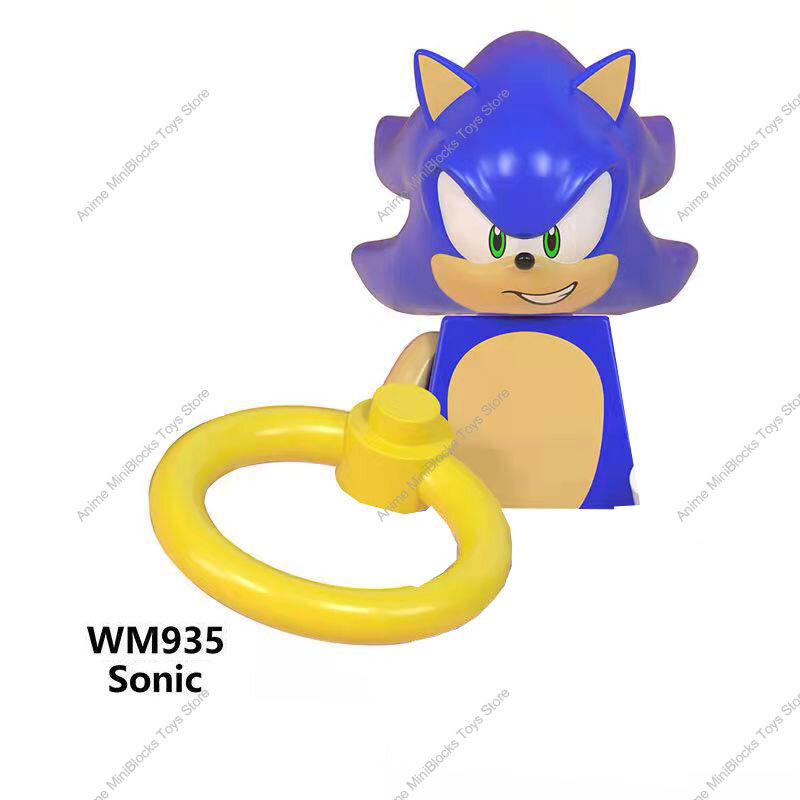 Конструктор WM931 Sonics WM935, аниме мультяшная мини-экшн-игрушка, модель WM932 WM936 WM937 WM944