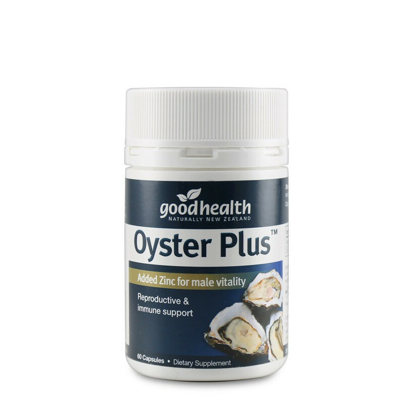 Nova zelândia goodhealth oyster plus suplemento marinho 60 cápsulas para vitalidade masculina saúde apoio imune saúde reprodutiva